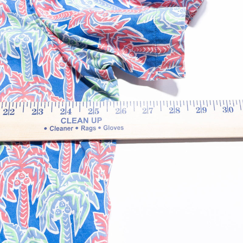 Vineyard Vines Hawaiian Shirt Men's XL Palm Floral Print Colorful Murray Classic