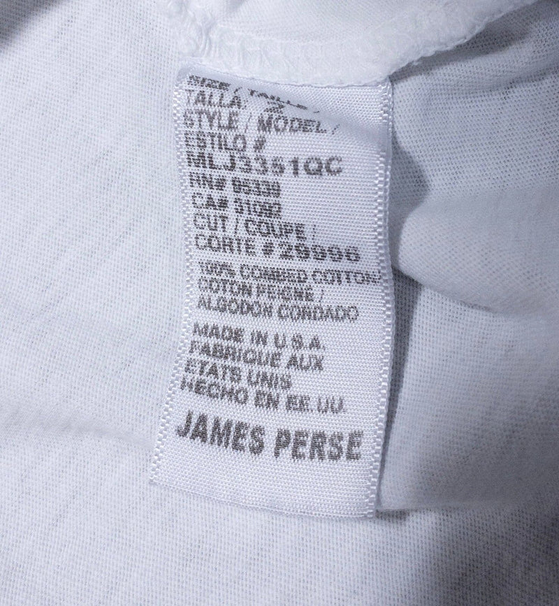 James Perse Yosemite T-Shirt Men's 2 White Long Sleeve Crewneck California Horse