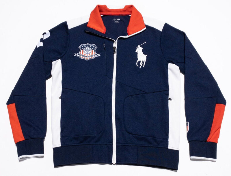 Polo Sport Ralph Lauren Team USA Jacket Mens Fits Small/Medium Big Pony Full Zip