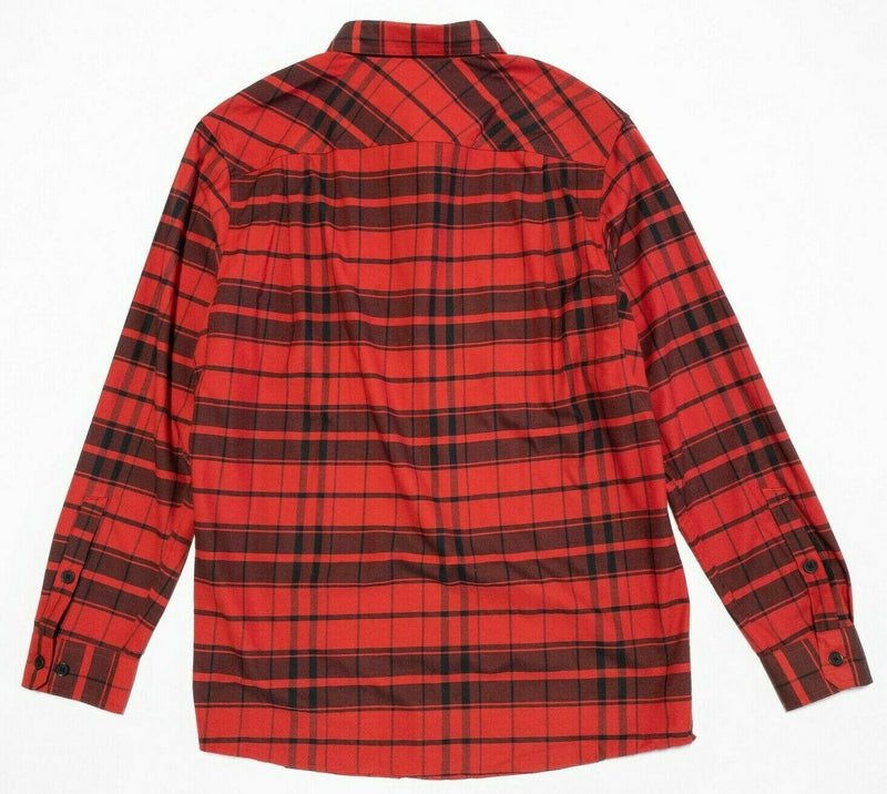 Alaskan Hardgear Duluth Wool Blend Flannel Shirt Red Plaid Men's LT (Large Tall)