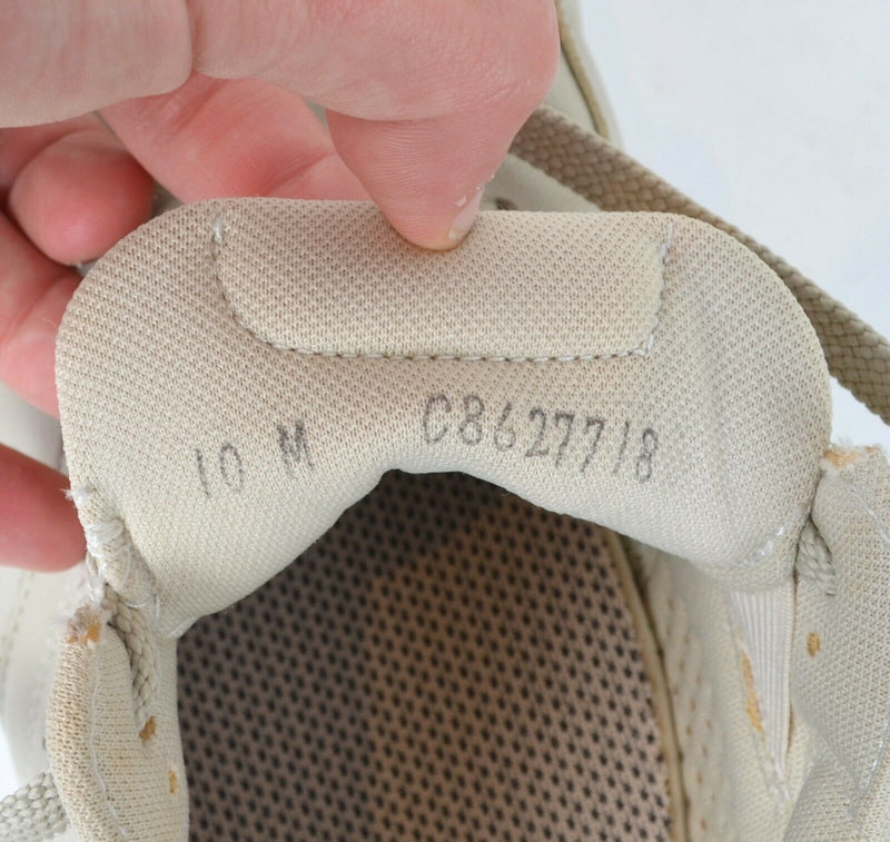 SAS Time Out Men's 10M Tripad Comfort Beige Leather Orthopedic Walking Shoes