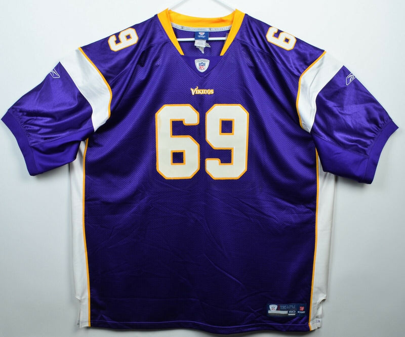 Minnesota Vikings Men's 60 (4XL) Jared Allen 69 Reebok NFL OnField Purple Jersey