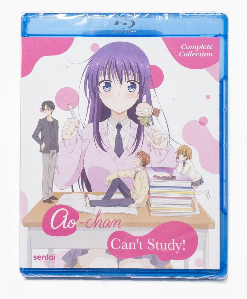 Ao-Chan Can't Study! Complete Series Blu-Ray (Factory Sealed)