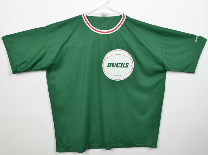 Milwaukee Bucks Men's XL Retros 70s Style Green Park Antony NBA Shirt Jersey