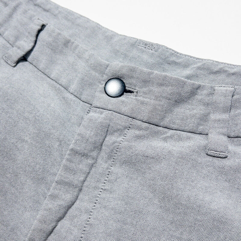 Lululemon Men's Shorts 33 Gray 10" Inseam Zipped Pocket Chino Bermuda ABC