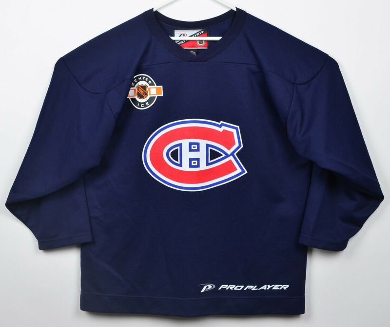 Montreal Canadians Men's Large Pro Player Center Ice Vintage 90s Hockey Jersey