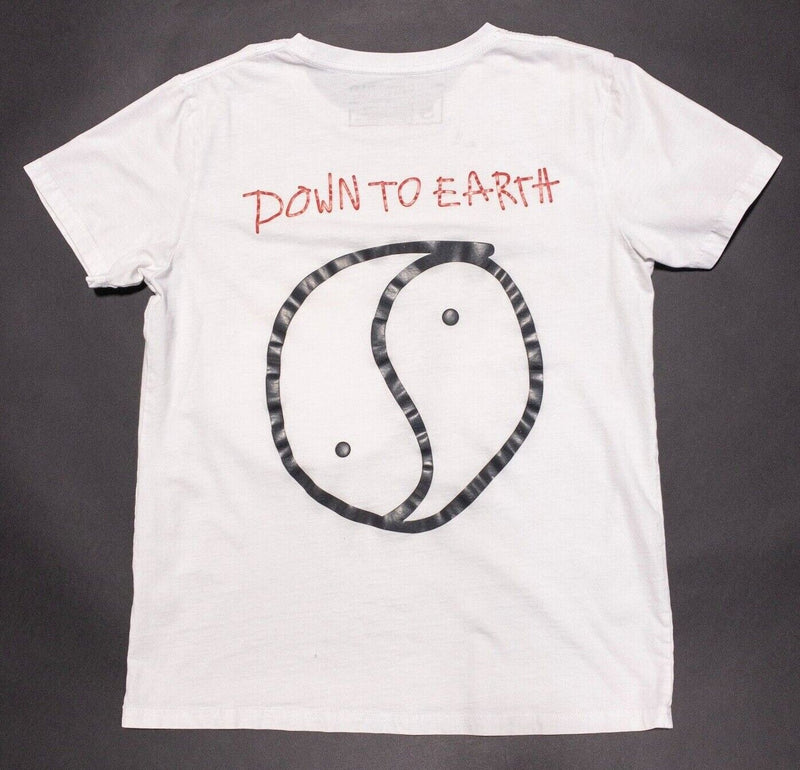 Astroworld T-Shirt Small Men's Travis Scott Put on a Happy Face Globe Earth