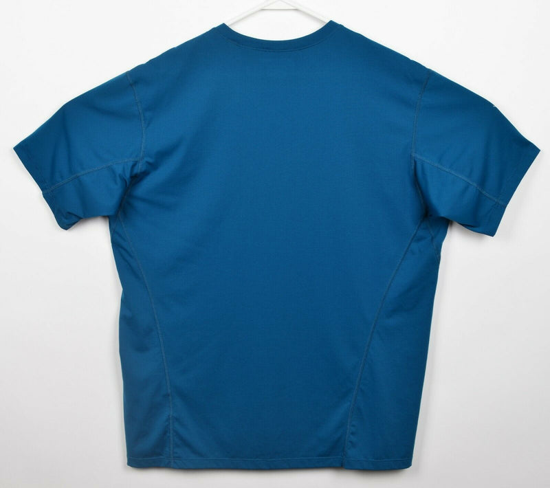 Arc'teryx Men's XL Teal Blue Crewneck Short Sleeve Wicking Compression T-Shirt