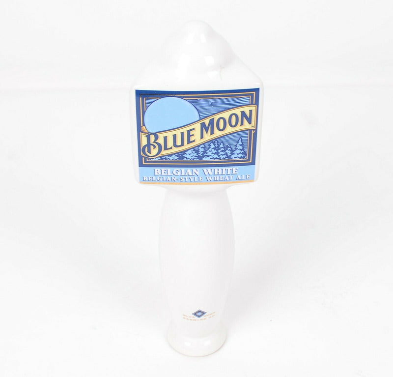 Blue Moon Belgian White Wheat Ale Beer Ceramic Tap Handle