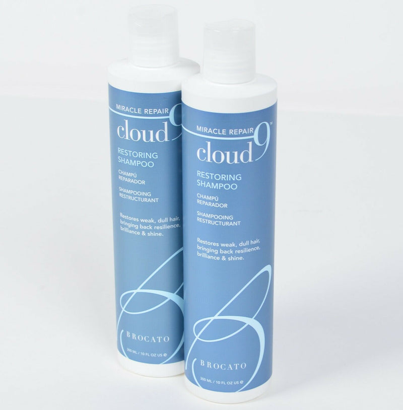 Cloud 9 Miracle Repair Restoring Shampoo - 10 fl oz Pack of 2