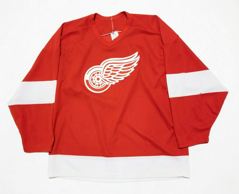Detroit Red Wings Maska Air-Knit CCM Vintage 90s Hockey Jersey Men's Large