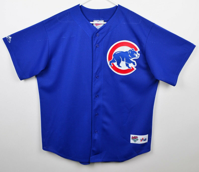 Vtg Sammy Sosa Men's Sz XL Chicago Cubs Majestic Diamond Collection Blue Jersey