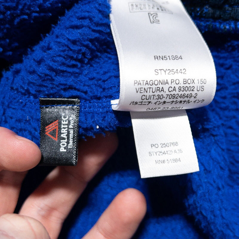 Patagonia Snap T Fleece Women's Medium Synchilla Jacket Pullover Blue Re-Tool