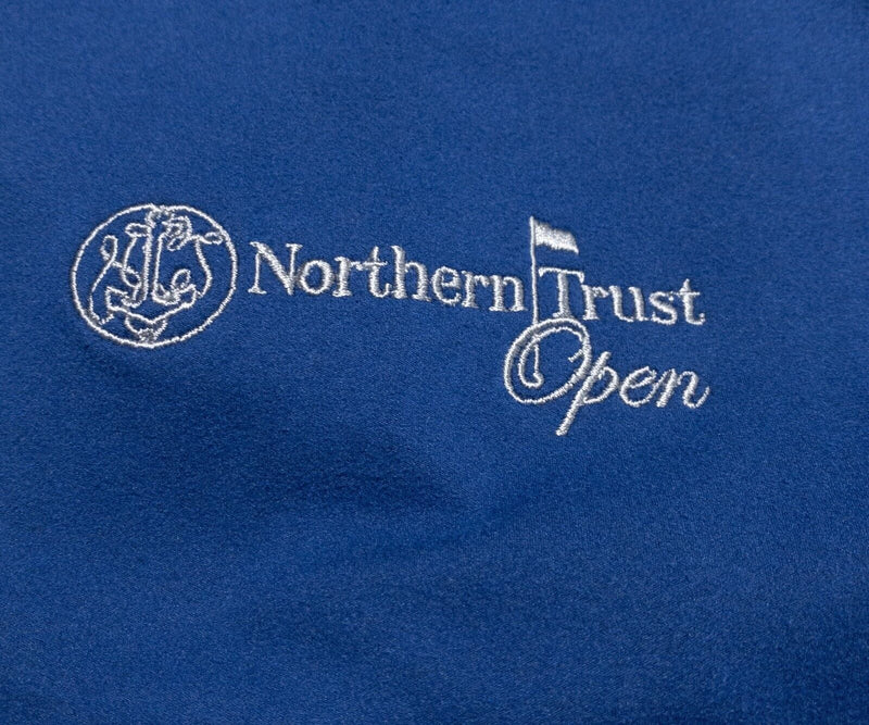 Peter Millar Element 4 Jacket Men's Medium 1/4 Zip Blue Golf Northern Trust