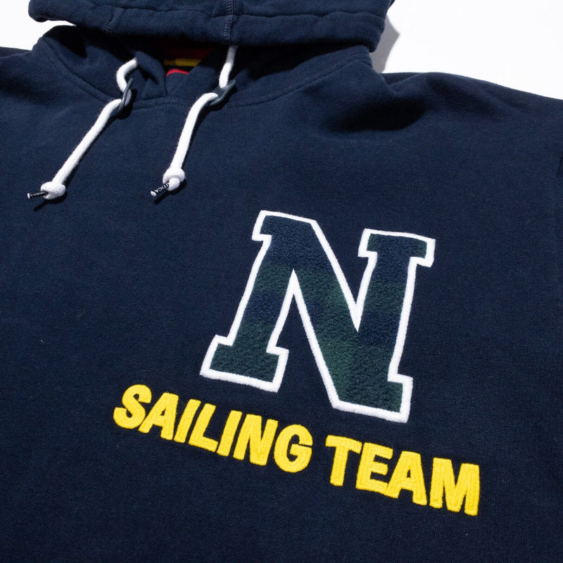 Nautica Lil Yachty Hoodie Men's 3XL Pullover Sweatshirt Navy Blue Sailing Team