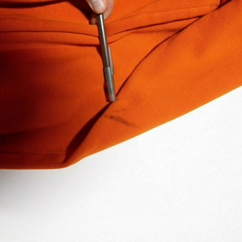 Under Armour Men's 2XLT Tall Loose Solid Orange Full Zip Hooded Sweatshirt