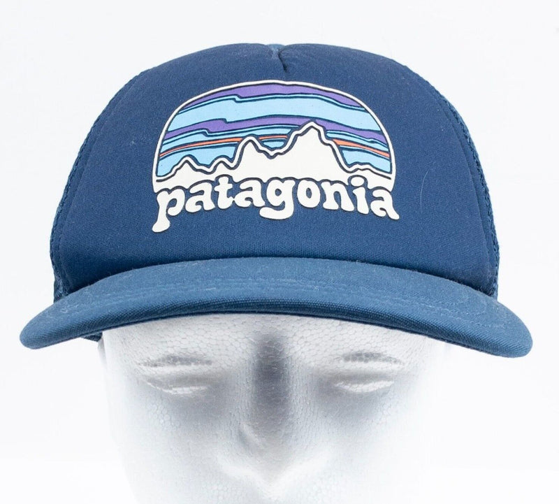 Patagonia Hat Trucker NetPlus Recycled Fishing Nets Horizon Bubble Logo Snapback