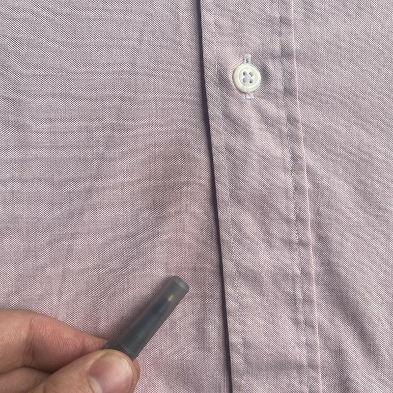 Christian Dior Monsieur Men's 17.5 34-35 Light Pink La Chemise Button-Down Shirt