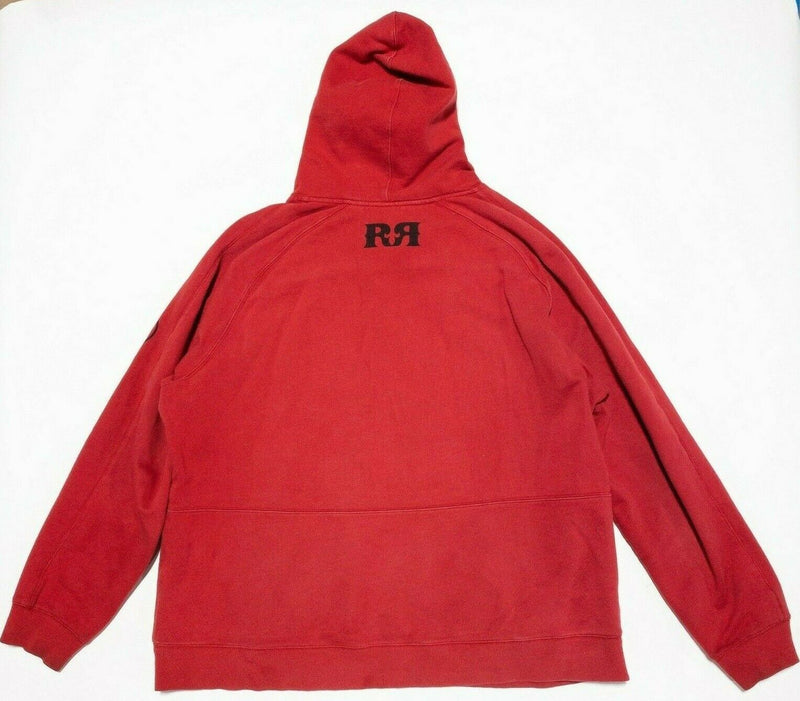 Rock Revival Hoodie Men's 3XL Double R Sweatshirt Red Logo Pullover