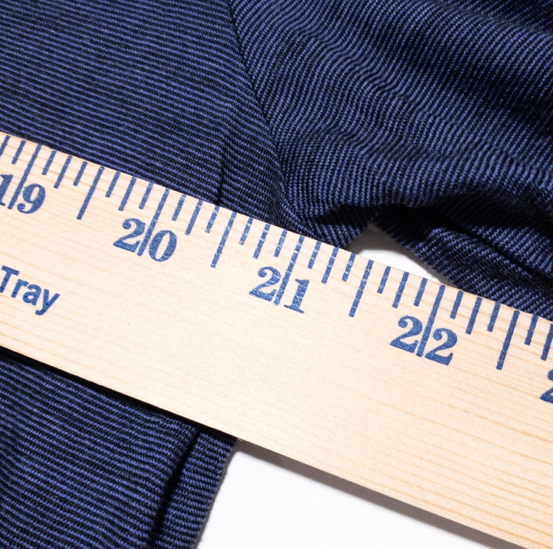 Bombas Merino Wool T-Shirt Men's XL Solid Blue Crewneck Short Sleeve