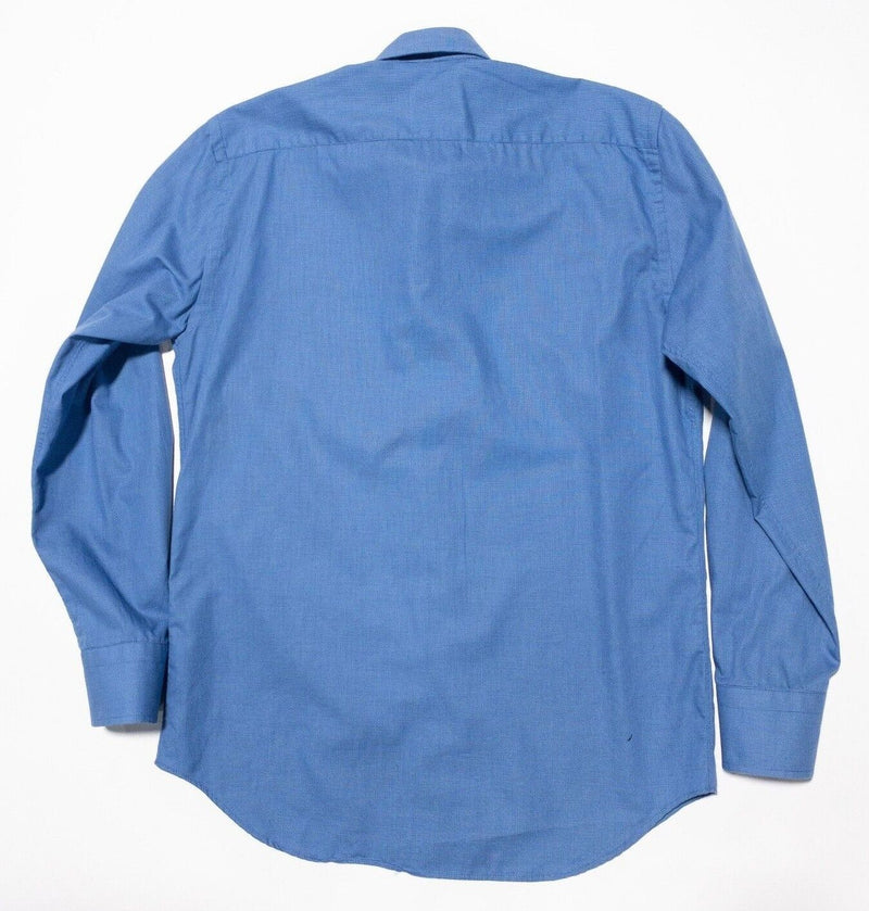 Canali Shirt 15.5 Men's Long Sleeve Button-Front Dress Shirt Italy Designer 39