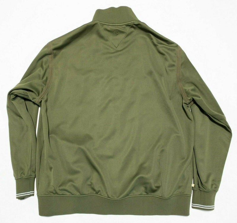 Rocawear Track Jacket Full Zip Olive Green Hip Hop 90s Men's 2XL