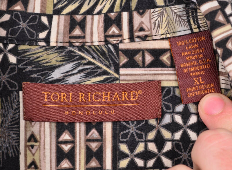 Tori Richard Men's Sz XL Cotton Lawn Hawaiian Aloha Shirt