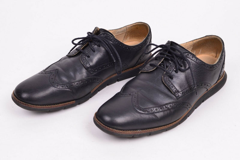 Cole Haan Men's US 11.5 M Grand OS Oxford Wing Tip Black Dress Shoes C13412