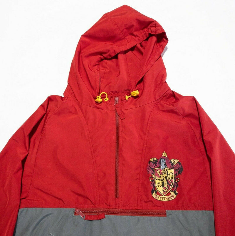 Harry Potter Adult XS Gryffindor Wizarding World Anorak Windbreaker Jacket Red