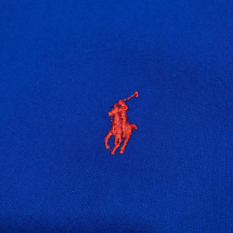 Polo Ralph Lauren 3XLT Shirt Men's Button-Down Solid Royal Blue 3XL Tall Logo