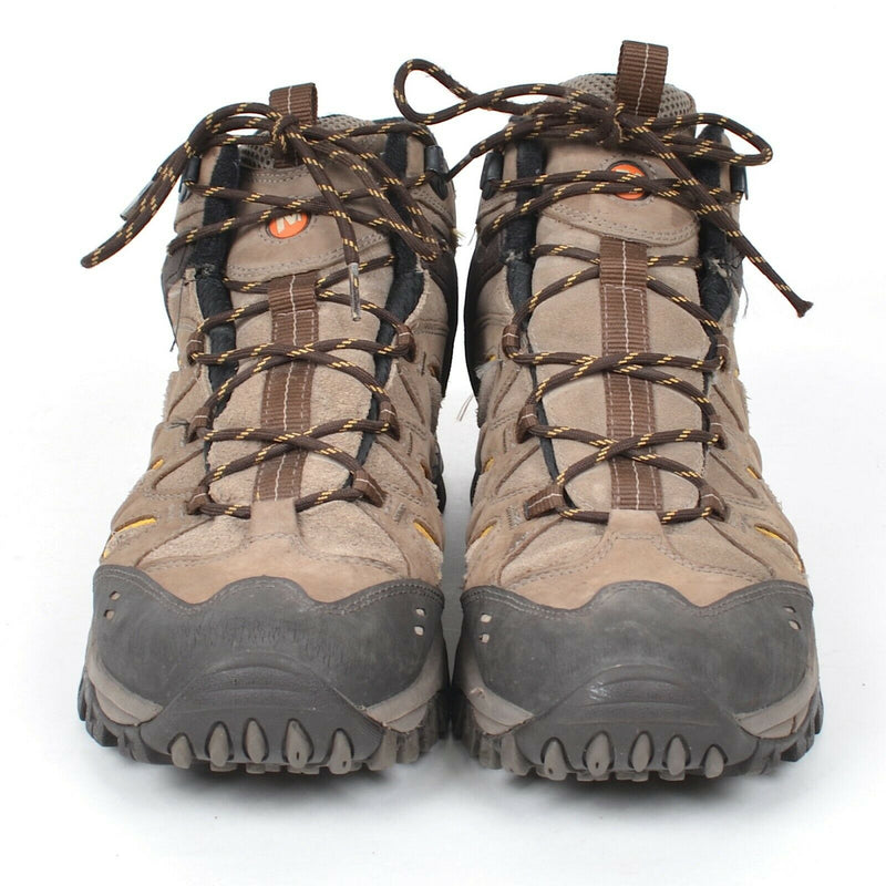 Merrell Men's 11 Radland Mid Waterproof Dark Earth Lace-Up Hiking Boots J85237