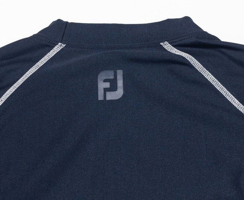 FootJoy Thermal Base Layer Large Men's Navy Blue Golf Long Sleeve Wicking