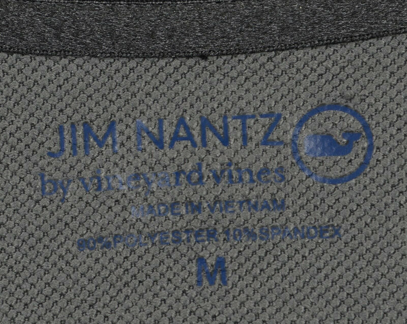 Vineyard Vines Jim Nantz Men's Medium 1/4 Zip Houndstooth Lightweight Jacket