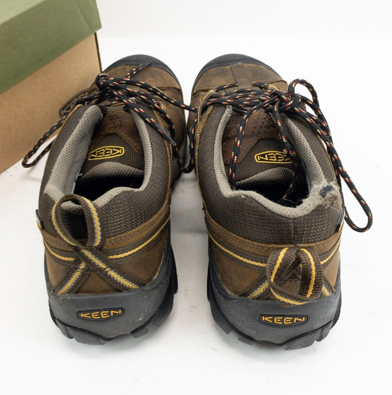 Keen Boots 11 Wide Men's Waterproof Hiking Shoe Targhee II WP Wide Brown Cascade