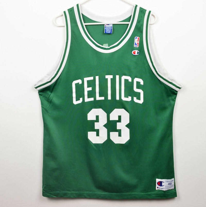 Boston Celtics Men's 48 (Large) Larry Bird Green Champion Basketball Jersey