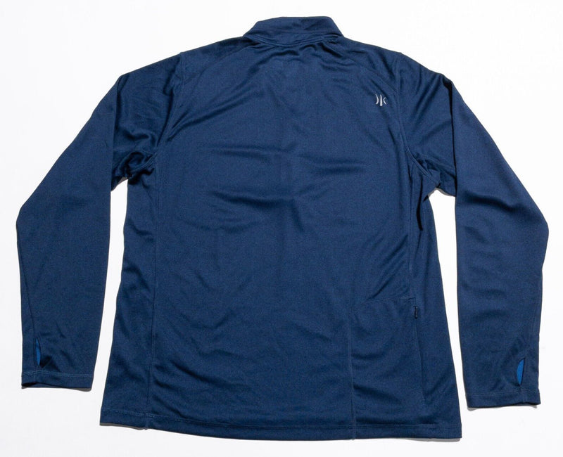 Rhone 1/4 Zip Men's XL Pullover Midlayer Polartec Blue Wicking Stretch