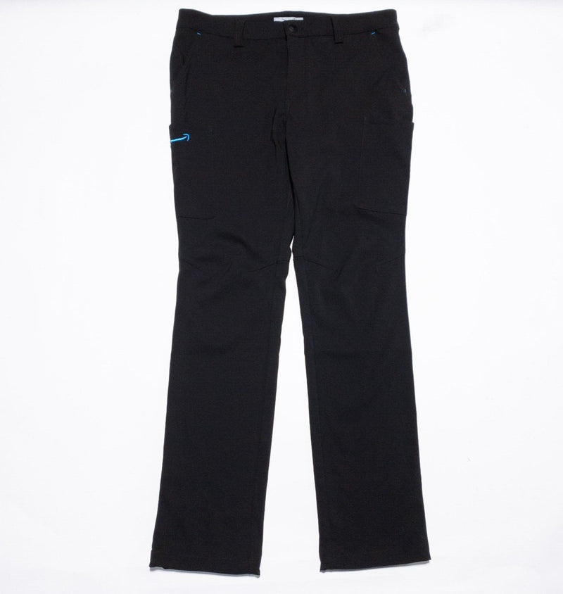 Amazon Delivery Driver Pants Mens Large (34-36) Uniform Black Smile Pocket AMP01