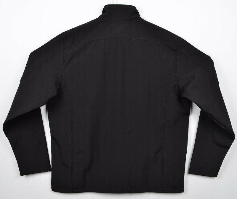 Lyft 1K Men's Sz Large Black Softshell Fleece Lined Full Zip Jacket NWT
