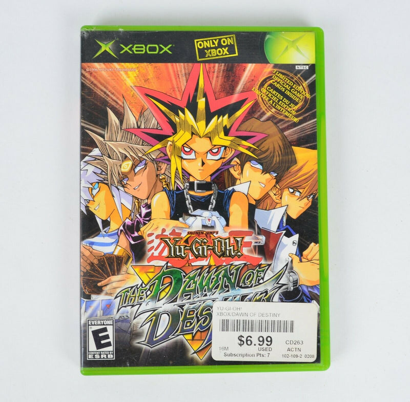 Yu-Gi-Oh The Dawn of Destiny (Microsoft Xbox, 2004)