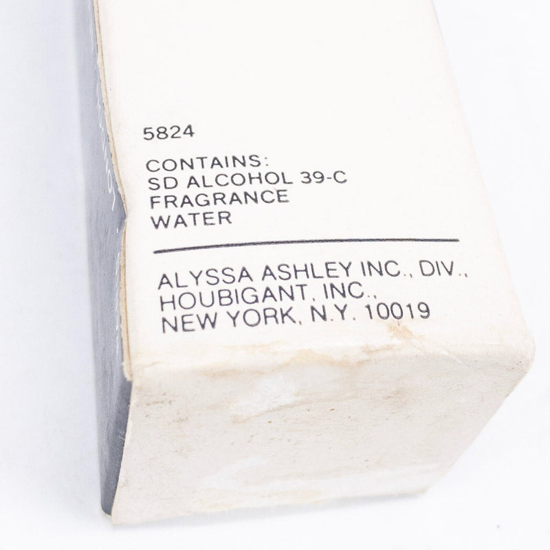 Civet Spray Mist by Alyssa Ashley 1.5 Oz Box 75% Fragrance Vintage Eye Black