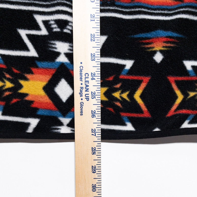 Dravus Aztec Hoodie Men's Small 1/4 Snap Pullover Colorful Blanket Southwest
