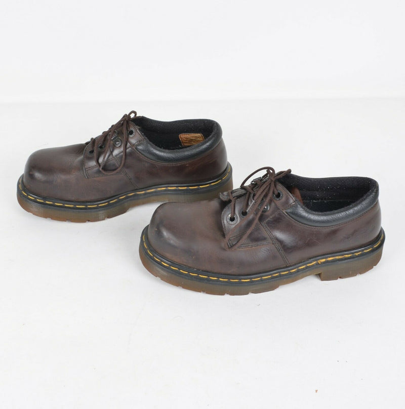 Dr. Doc Martens 8833 Men's 8 Made in England Industrial Steel Toe Safety Shoes