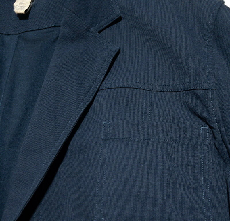 Duluth Trading Co. Fire Hose Presentation Blazer Nylon Blend Navy Blue Men's 3XL