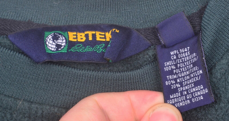 Vtg 90s Eddie Bauer Men's Sz XL Ebtek Polartec Fleece Colorblock Sweatshirt