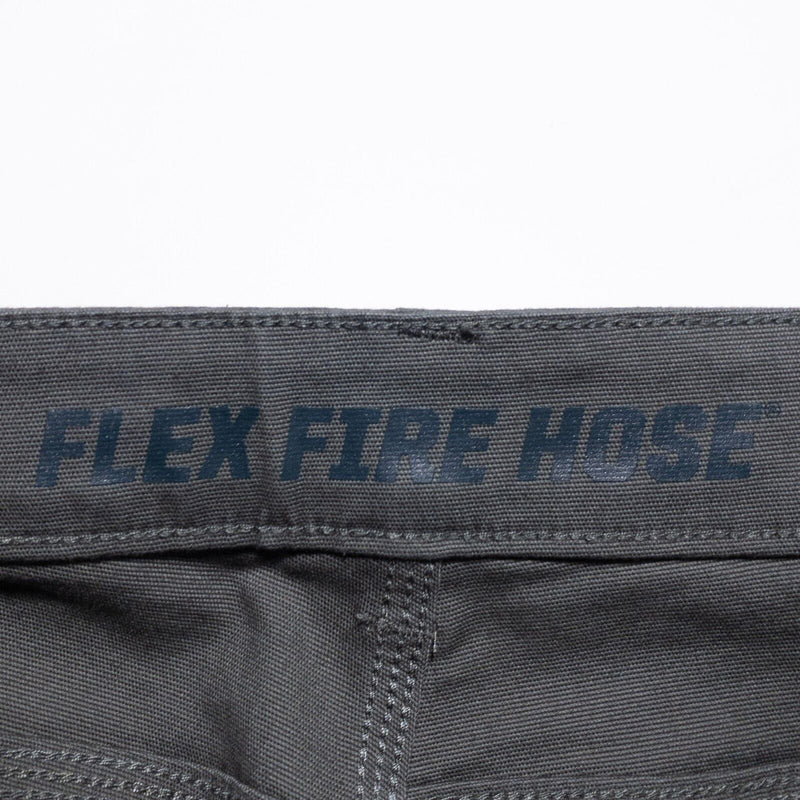 Duluth Trading Flex Fire Hose Pants Men's 38x32 Relax Fit 5 Pocket Jeans