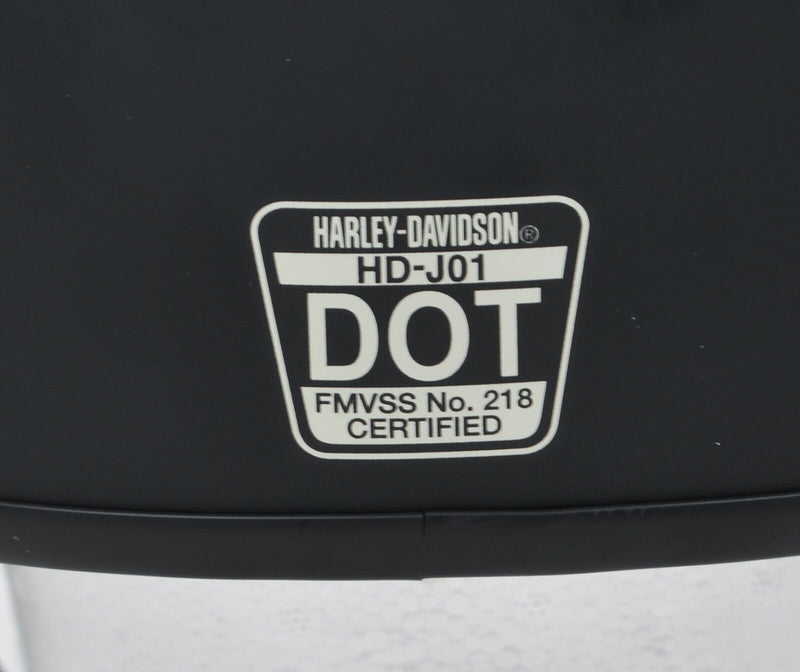 Harley-Davidson Men's Large Low Profile Overdrive Half Helmet Matte 98335-15VM
