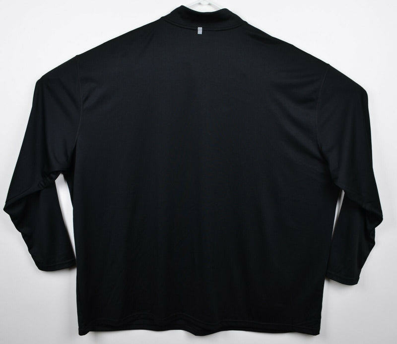 Polo Sport Ralph Lauren Men's 4XB Performance Black 1/4 Zip Thermo Vent Jacket