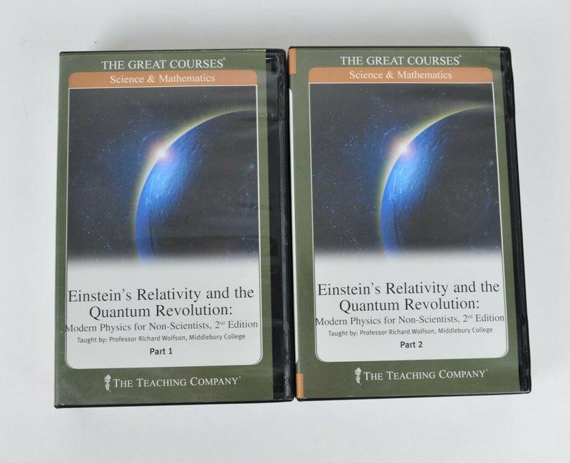 Einstein's Relativity and the Quantum Revolution The Great Courses Audio CDs