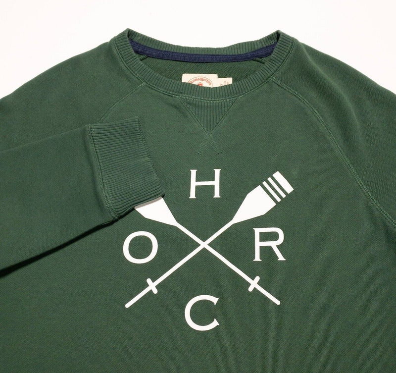 Head of the Charles Sweatshirt Men's Small Brooks Brothers Green Regatta Rowing