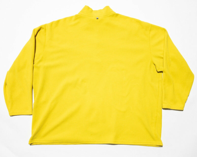 Polo Ralph Lauren Performance Men's 3XB (3XL Big) Yellow Fleece 1/4 Zip Jacket